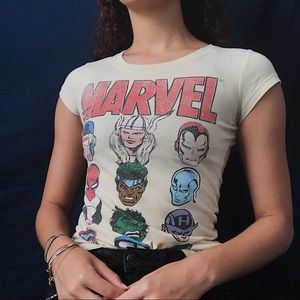 Faded Marvel Tee
